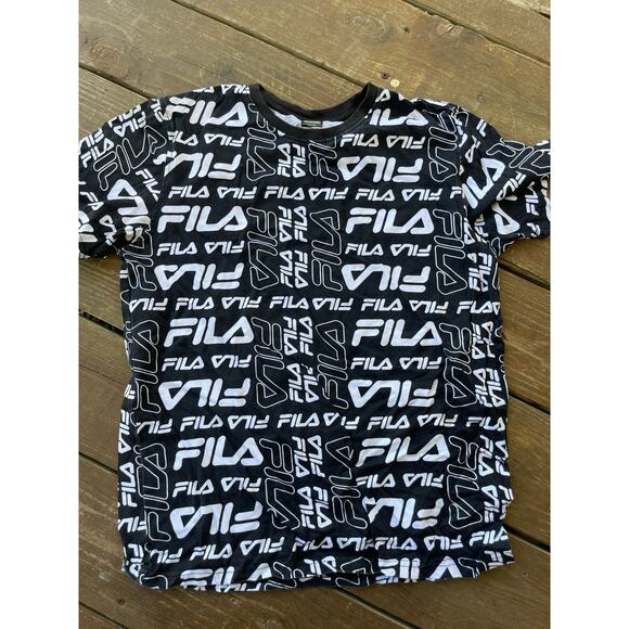 Fila mens small AOP graphic tee - Picture 1 of 3